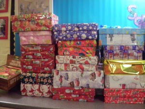 here is some Christmas presents Fairfields school did
